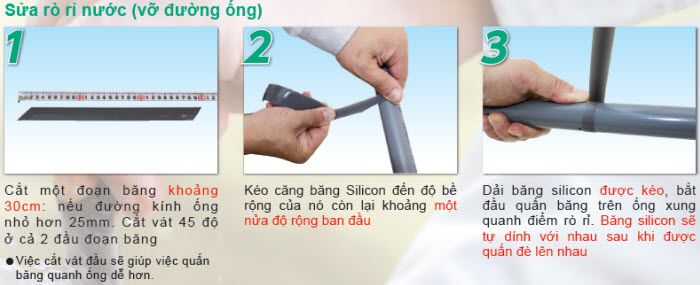 Sửa chữa rò rỉ đường ống nước