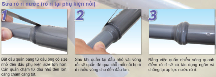Sửa chữa rò rỉ đường ống nước